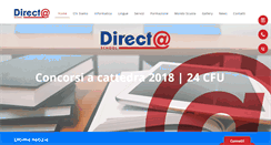 Desktop Screenshot of directaschool.it