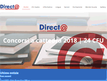 Tablet Screenshot of directaschool.it